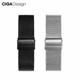 CIGA design Milanese stainless steel quick-release strap