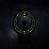 CIGA design x Label Noir Automatic Watch Blue Planet II · Black Star Edition