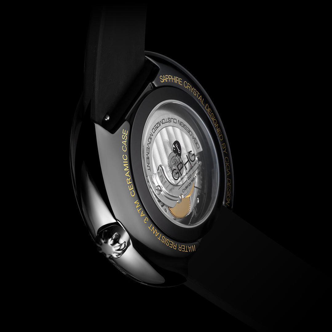 CIGA design Mechanical Watch Blue Planet II·Gilded Age