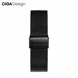 CIGA design Milanese stainless steel quick-release strap