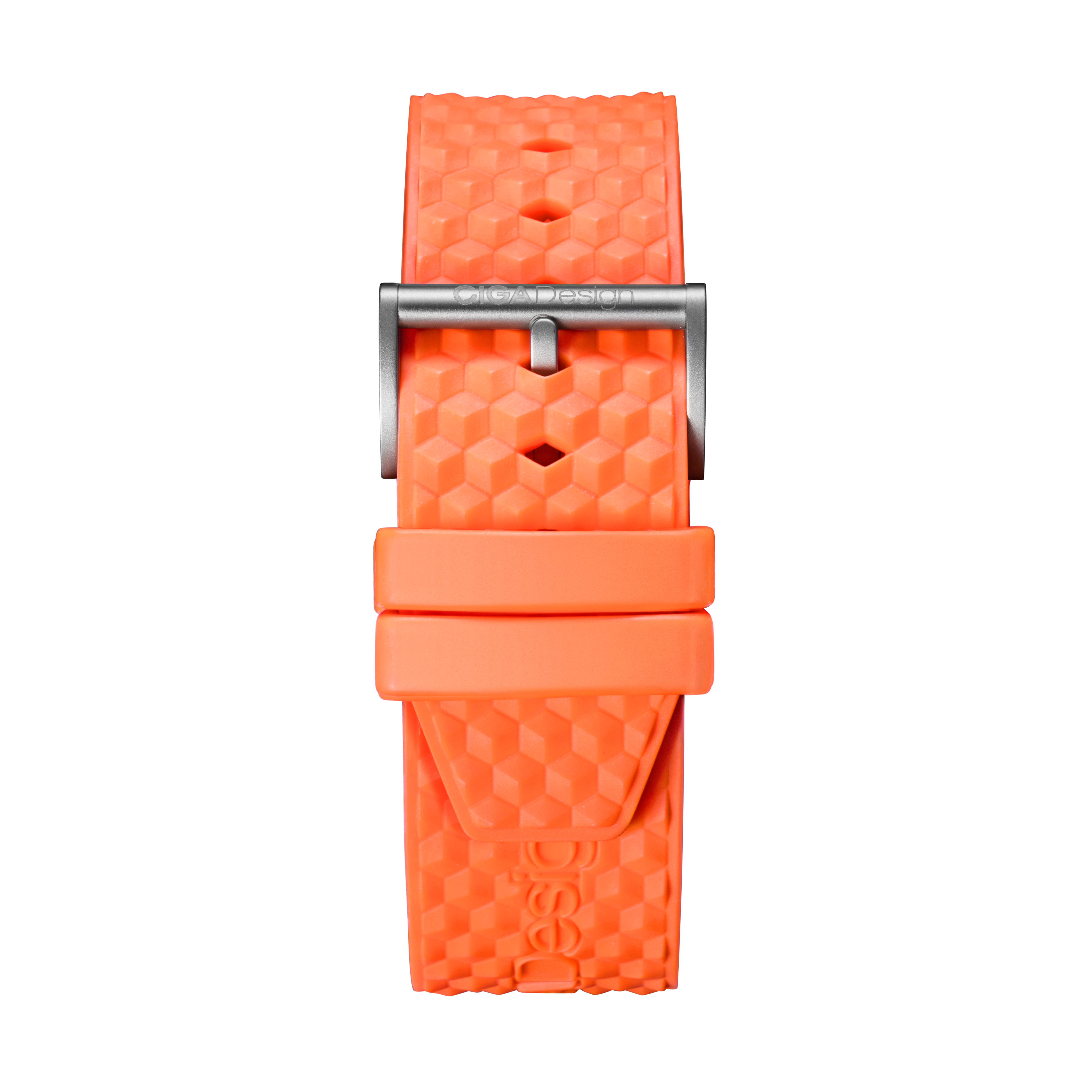 CIGA design Skeleton Cask Mechanical Strap Quick Release Silicone Strap